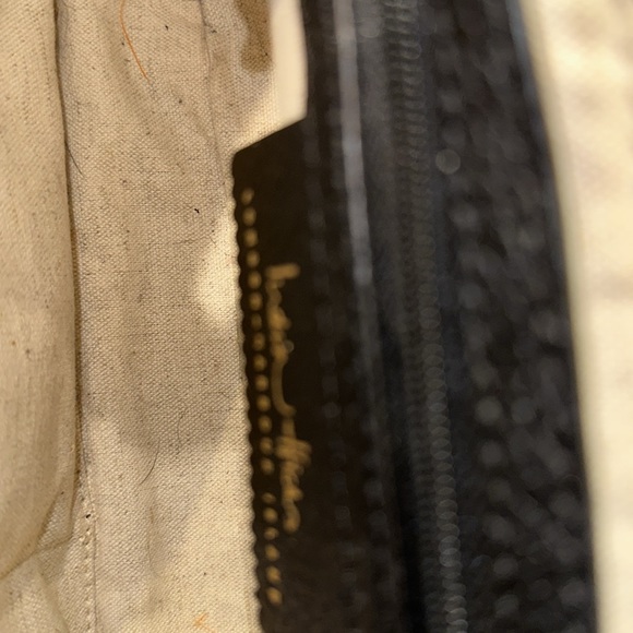 India Hicks The Lady P Bag Crossbody Purse Black Leather Bag Designer - Picture 11 of 15